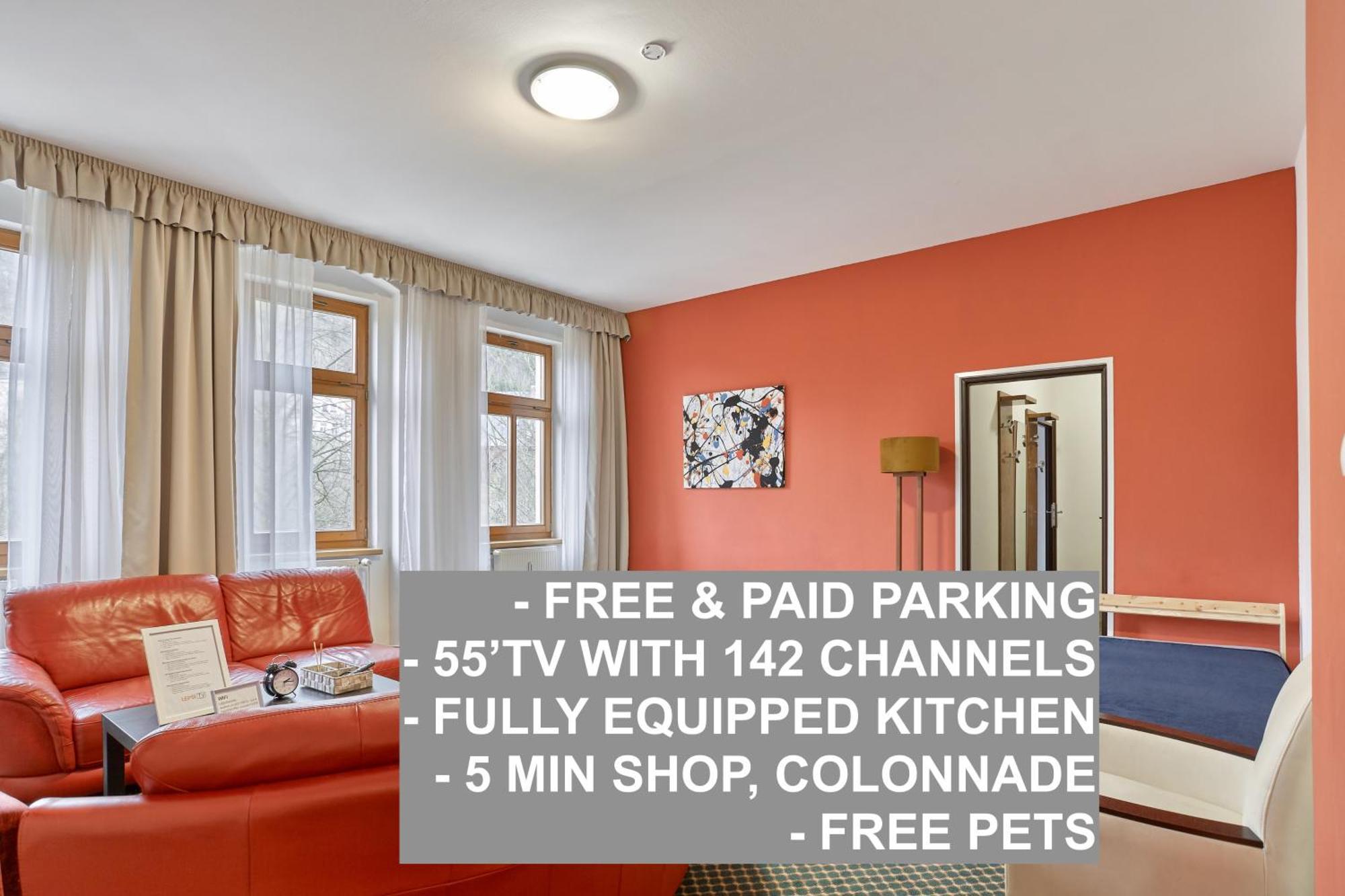 Excellent Apartments In Spa City Center 5 Min Walk From The Colonnade كارلوفي فاري المظهر الخارجي الصورة